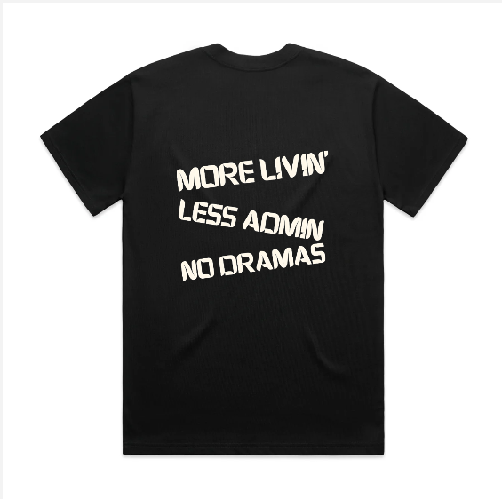 Now Thats Dramas Black Oversized T-Shirt- Pre Sale