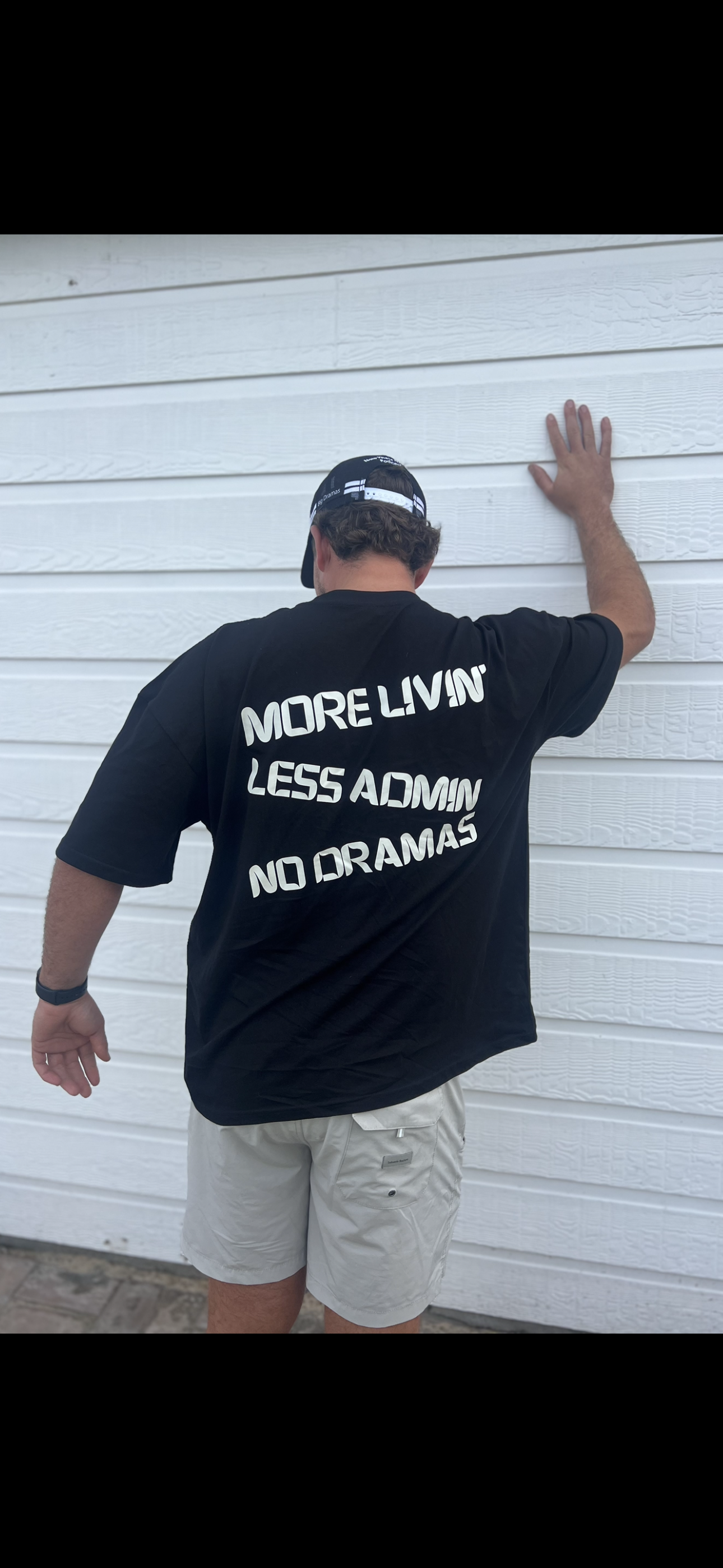 Now Thats Dramas Black Oversized T-Shirt- Pre Sale