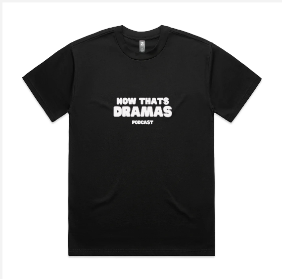 Now Thats Dramas Black Oversized T-Shirt- Pre Sale